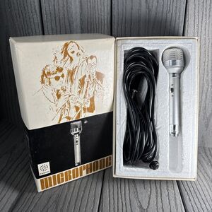 VINTAGE FANON MICROPHONE MODEL MKC-51, Cable And box, Untested - Display